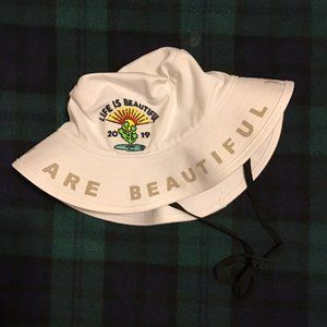 Life is Beautiful bucket hat 2019